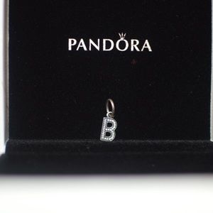 “B” Pandora Charm